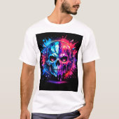 Abstract Skull Tシャツ (正面)