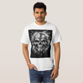 Abstract Skull Tシャツ (正面フル)