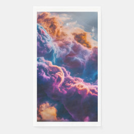 Abstract Space Nebula Art - Colorful Cosmic