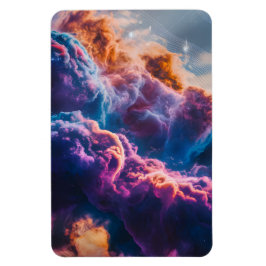 Abstract Space Nebula Art - Colorful Cosmic マグネット