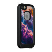 Abstract Space Nebula Art - Colorful Cosmic LifeProof iPhoneケース (裏面/右)