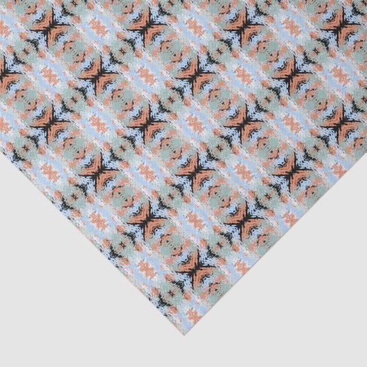 Abstract Split Ends Pattern And Soft Pastels 薄葉紙 (詳細)