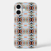 Abstract Split Ends Pattern And Soft Pastels Case-Mate iPhoneケース (裏面)