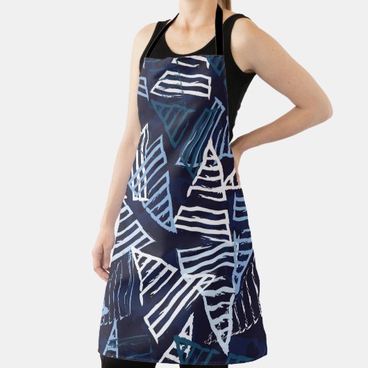 Abstract sport seamless pattern. Creative sport vi エプロン (インサイチュ)