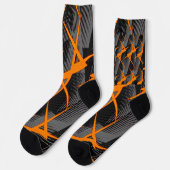 abstract sports socks ソックス (左)