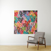 Abstract Spray Paint Texture Backgroundart,street, タペストリー (インサイチュ)