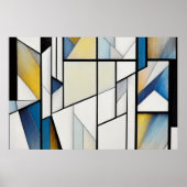 Abstract Stained Glass ポスター (正面)