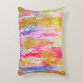 Abstract streams of paints on the wall. Modern tex アクセントクッション (正面(垂直))