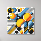 Abstract Stretched Canvas Print キャンバスプリント (正面)