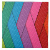 Abstract stripes, colorful, タイル (正面)