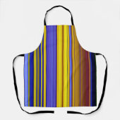 Abstract Stripes Design 1 エプロン (正面)