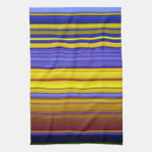 Abstract Stripes Design 1 キッチンタオル (縦)