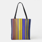 Abstract Stripes Design 1 トートバッグ (裏面)