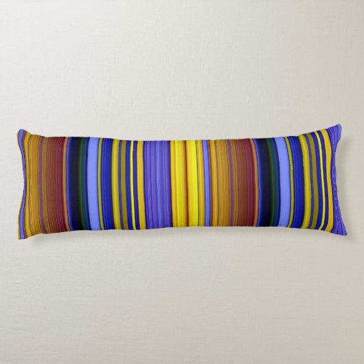 Abstract Stripes Design 1 ボディピロー (裏面)