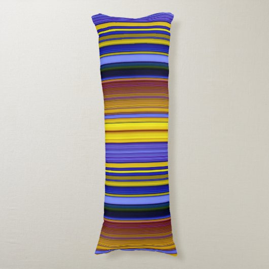 Abstract Stripes Design 1 ボディピロー (正面縦)