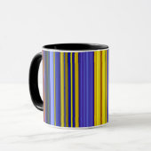 Abstract Stripes Design 1 マグカップ (正面左)
