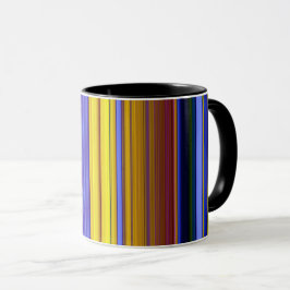 Abstract Stripes Design 1 マグカップ