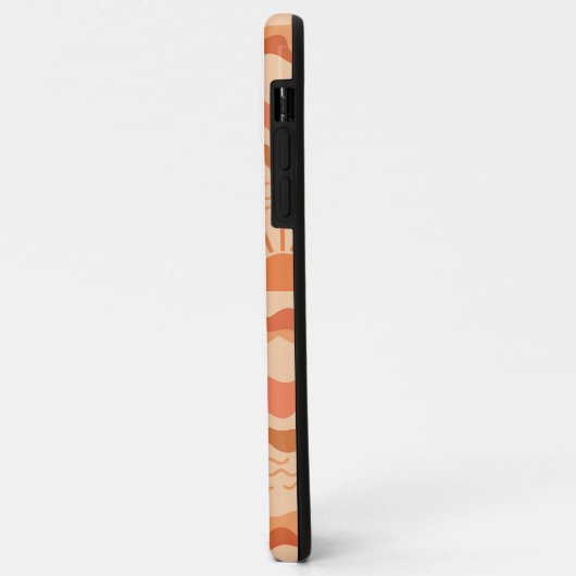Abstract Summer Sun and Waves Pattern Case-Mate iPhoneケース (裏面/左)