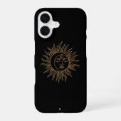 Abstract Sun Art – Vibrant and Modern Design for i iPhone 16ケース (裏面)