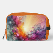 Abstract Sun Rays Floral Cloud Ink Landscape ドップキット (裏面)