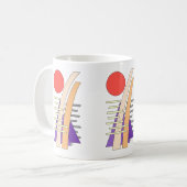 Abstract Sun, Shadows, Reflections, and Structures コーヒーマグカップ (正面左)