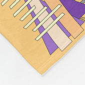 Abstract Sun, Shadows, Reflections, and Structures フリースブランケット (角)