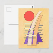 Abstract Sun, Shadows, Reflections, and Structures ポストカード (正面/裏面)