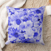 Abstract Sunflower Floral Art Print クッション (ブランケット)