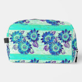 Abstract Sunflowers in shades of blue ドップキット (正面)