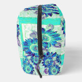 Abstract Sunflowers in shades of blue ドップキット (右)