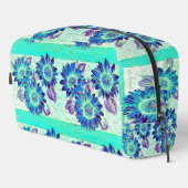 Abstract Sunflowers in shades of blue ドップキット (右コーナー)