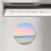 Abstract sunset at the beach in the Hague マグネット (インサイチュ (食洗機))