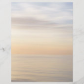 Abstract sunset water texture Scrapbook Paper (正面)