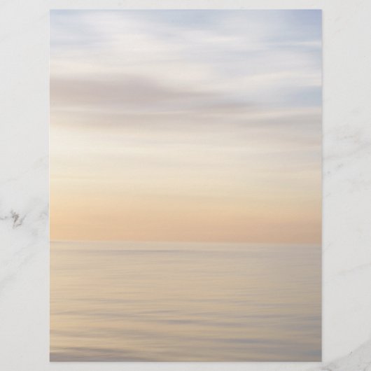 Abstract sunset water texture Scrapbook Paper (正面)