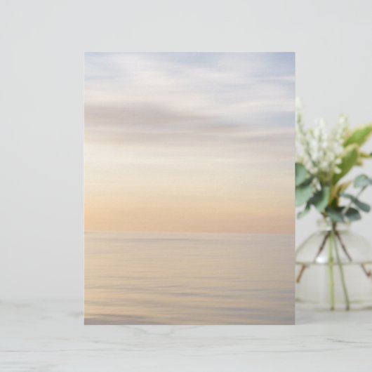 Abstract sunset water texture Scrapbook Paper (スタンド正面)