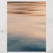 Abstract sunset water texture Scrapbook Paper (裏面)