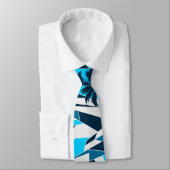 Abstract surf pattern ネクタイ (タイ)