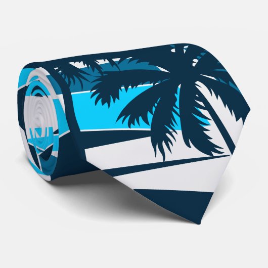 Abstract surf pattern ネクタイ (ロール)