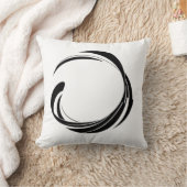 Abstract Swirl Circle Design – curved ring artwork クッション (ブランケット)