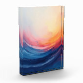 Abstract Swirl of Warmth and Depth フォトブロック (左)