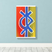 ABstract symbolism by RRW 2026 キャンバスプリント (インサイチュ (ウッドフロア))