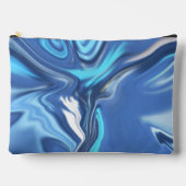 Abstract Symphony in Blue 2 アクセサリーポーチ (正面)