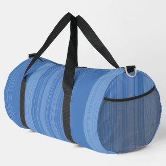 Abstract Symphony in Blue 3 ダッフルバッグ