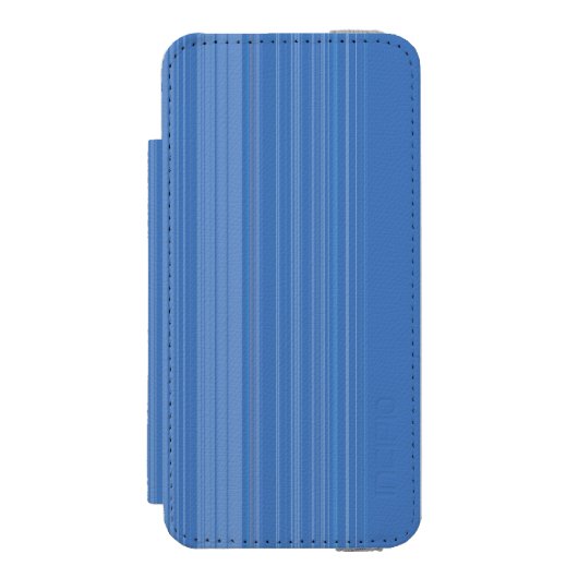 Abstract Symphony in Blue 3 Incipio iPhoneウォレットケース (フォリオ 正面)