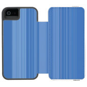 Abstract Symphony in Blue 3 Incipio iPhoneウォレットケース (フォリオ Open)