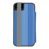Abstract Symphony in Blue 3 Incipio iPhoneウォレットケース (フォリオ裏面)