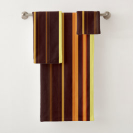 Abstract Symphony in Blue 4 (Negative Effect) バスタオルセット