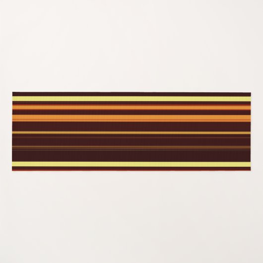 Abstract Symphony in Blue 4 (Negative Effect) ヨガマット (正面(横))