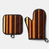 Abstract Symphony in Blue 4 (Negative Effect) 鍋つかみ&鍋敷きセット (正面)