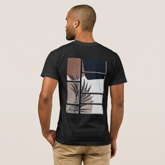 abstract t-shirt art tシャツ (裏面フル)